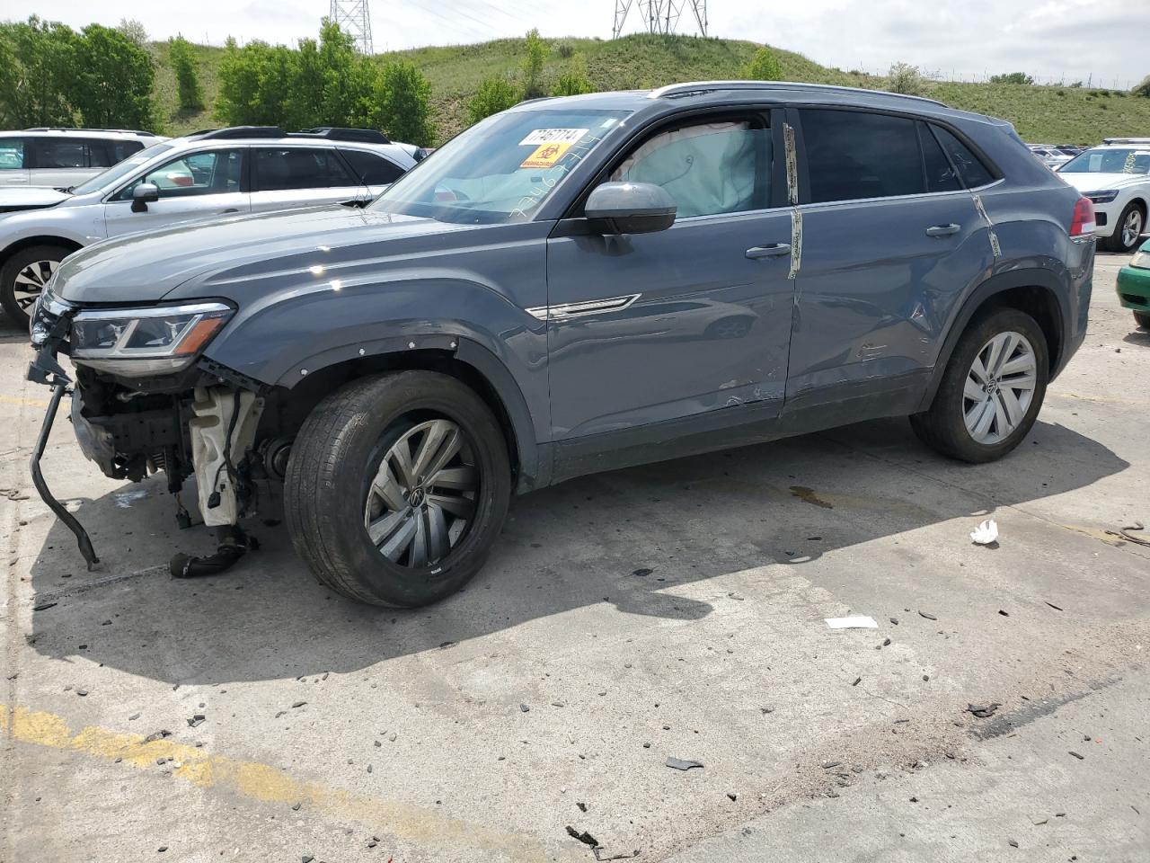 2021 Volkswagen Atlas Cross Sport Se იყიდება Littleton-ში, CO - Front End