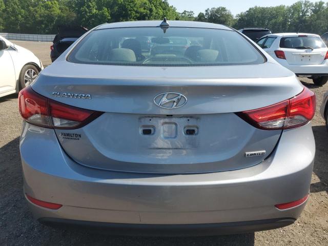  HYUNDAI ELANTRA 2016 Сріблястий