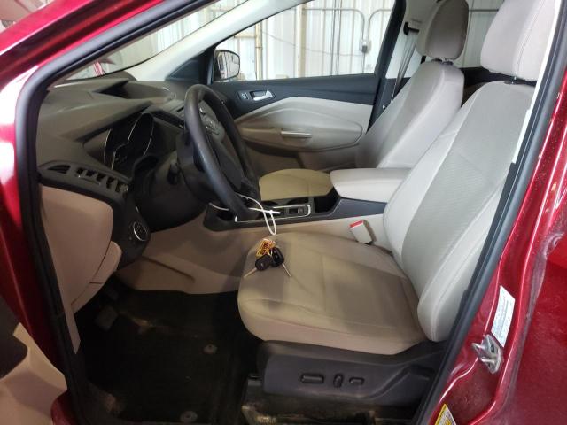  FORD ESCAPE 2017 Czerwony