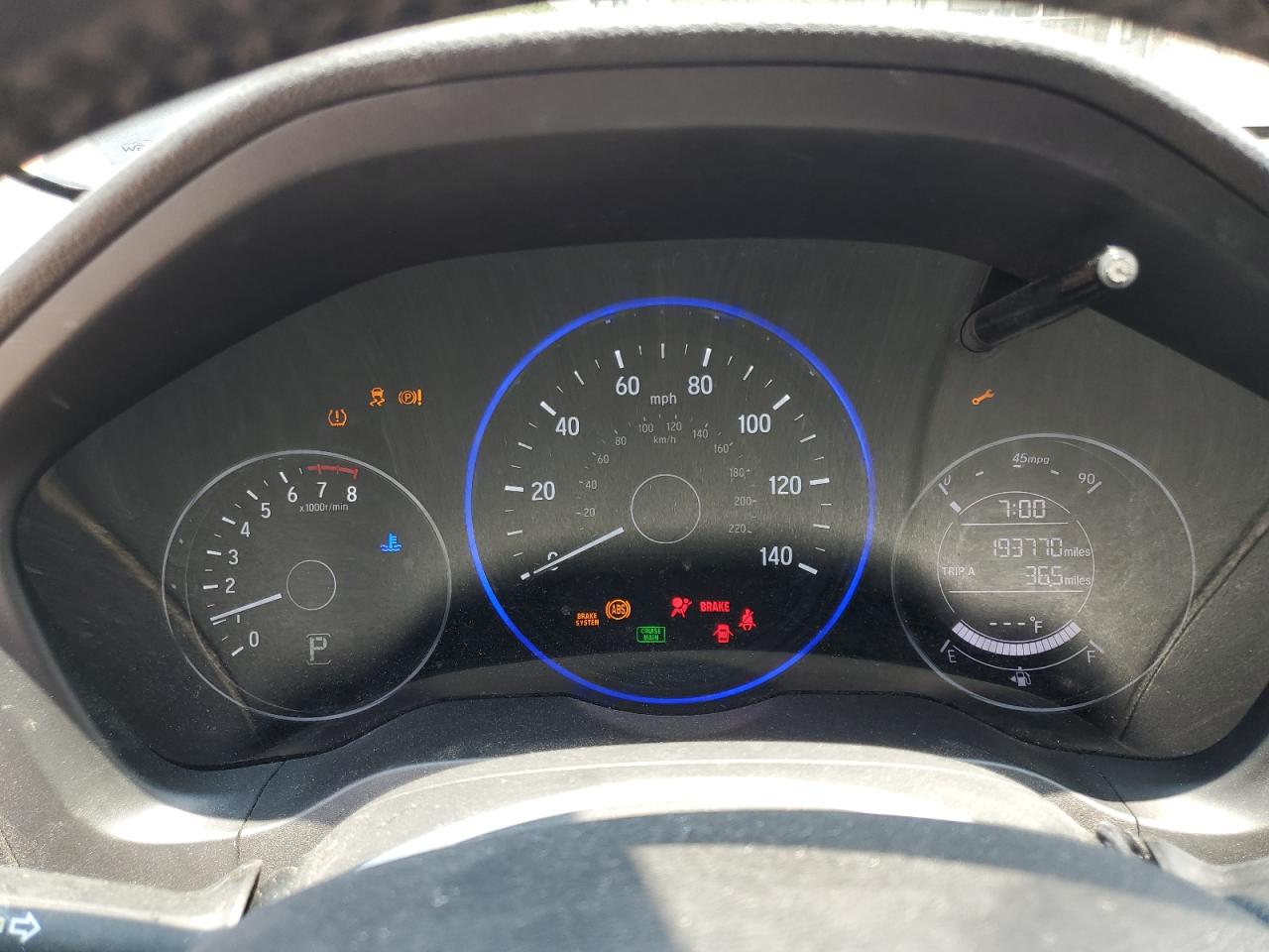 2016 Honda Hr-V Exl VIN: 3CZRU5H71GM700735 Lot: 59565485