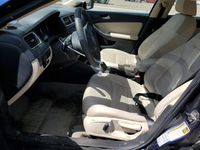  VOLKSWAGEN JETTA 2014 Синий