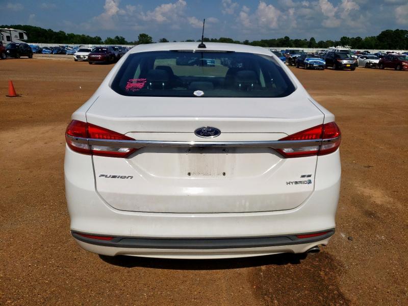  FORD FUSION 2017 White