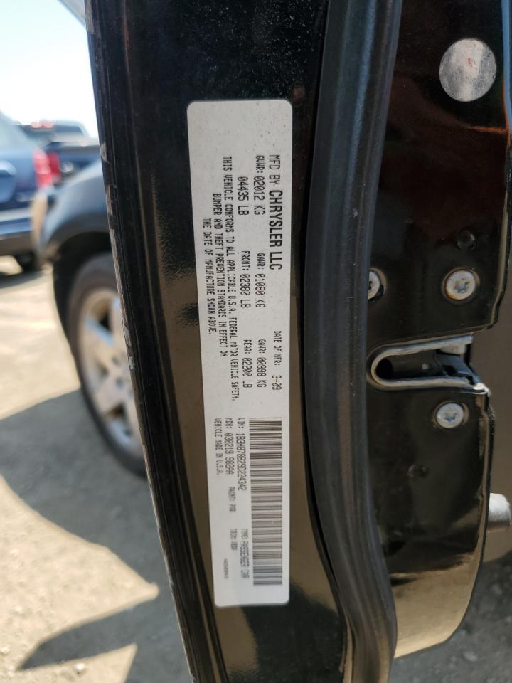 2009 Dodge Caliber R/T VIN: 1B3HB78B29D224342 Lot: 60436345