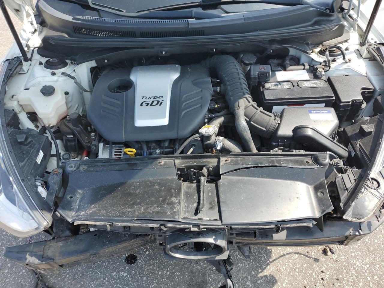 2016 Hyundai Veloster Turbo VIN: KMHTC6AE5GU273497 Lot: 61501395