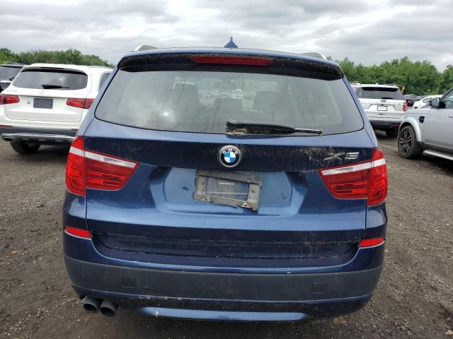 Паркетники BMW X3 2013 Синий