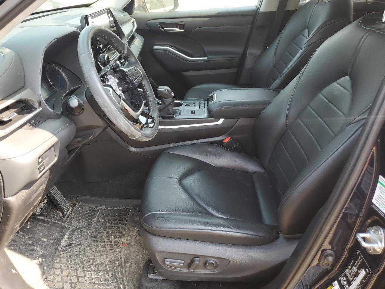 2021 Toyota Highlander Hybrid Platinum VIN: 5TDEBRCH1NS098272 Lot: 62094685