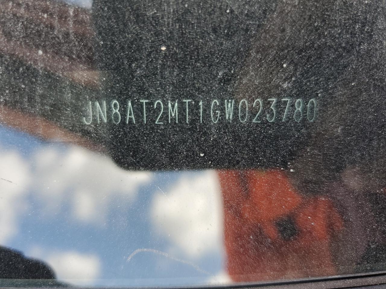 JN8AT2MT1GW023780 NISSAN ROGUE 2016