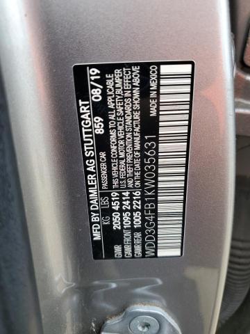 2019 MERCEDES-BENZ A 220 4MATIC  