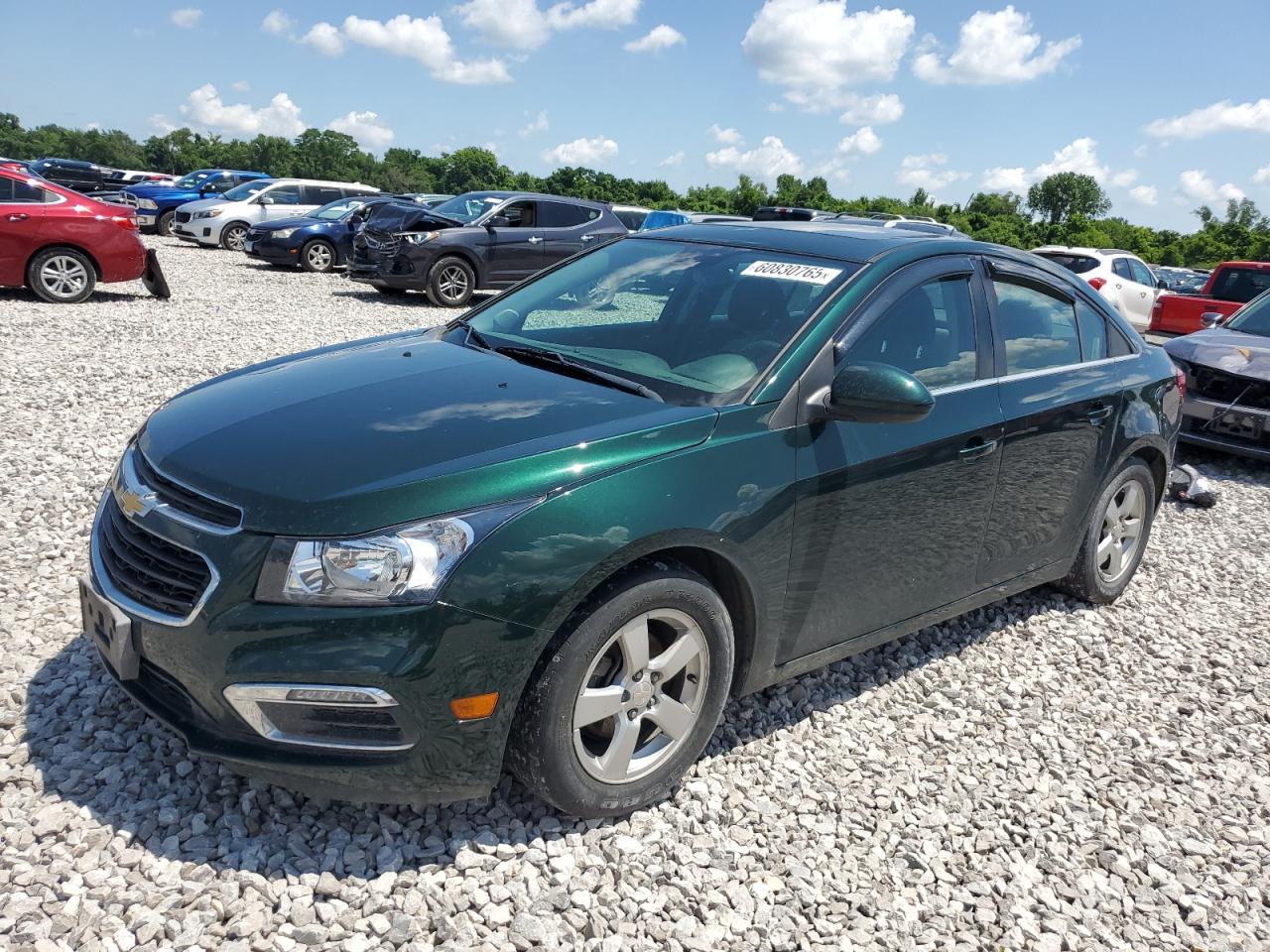 2015 Chevrolet Cruze Lt na sprzedaż w Cahokia Heights, IL - Front End