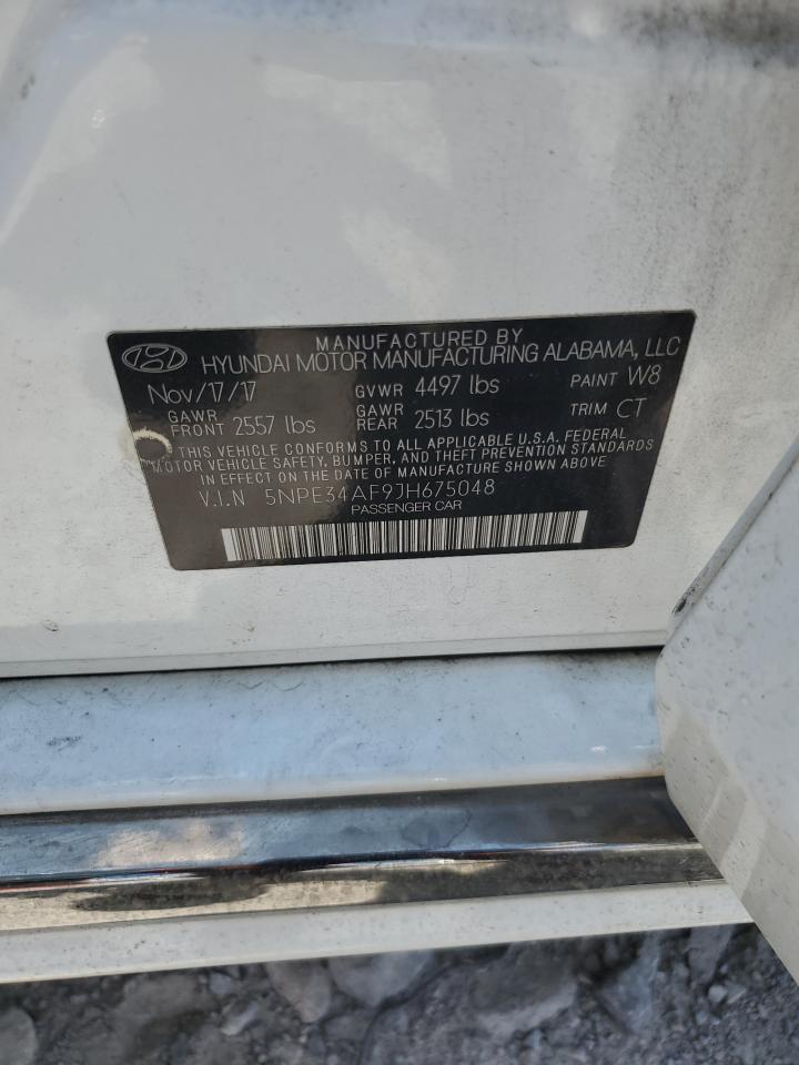 2018 Hyundai Sonata Sport VIN: 5NPE34AF9JH675048 Lot: 62304975