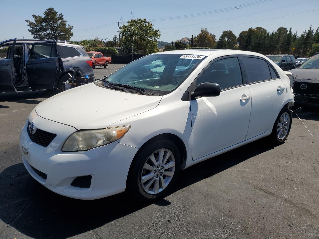 2010 Toyota Corolla Base للبيع في San Martin، CA - Rear End
