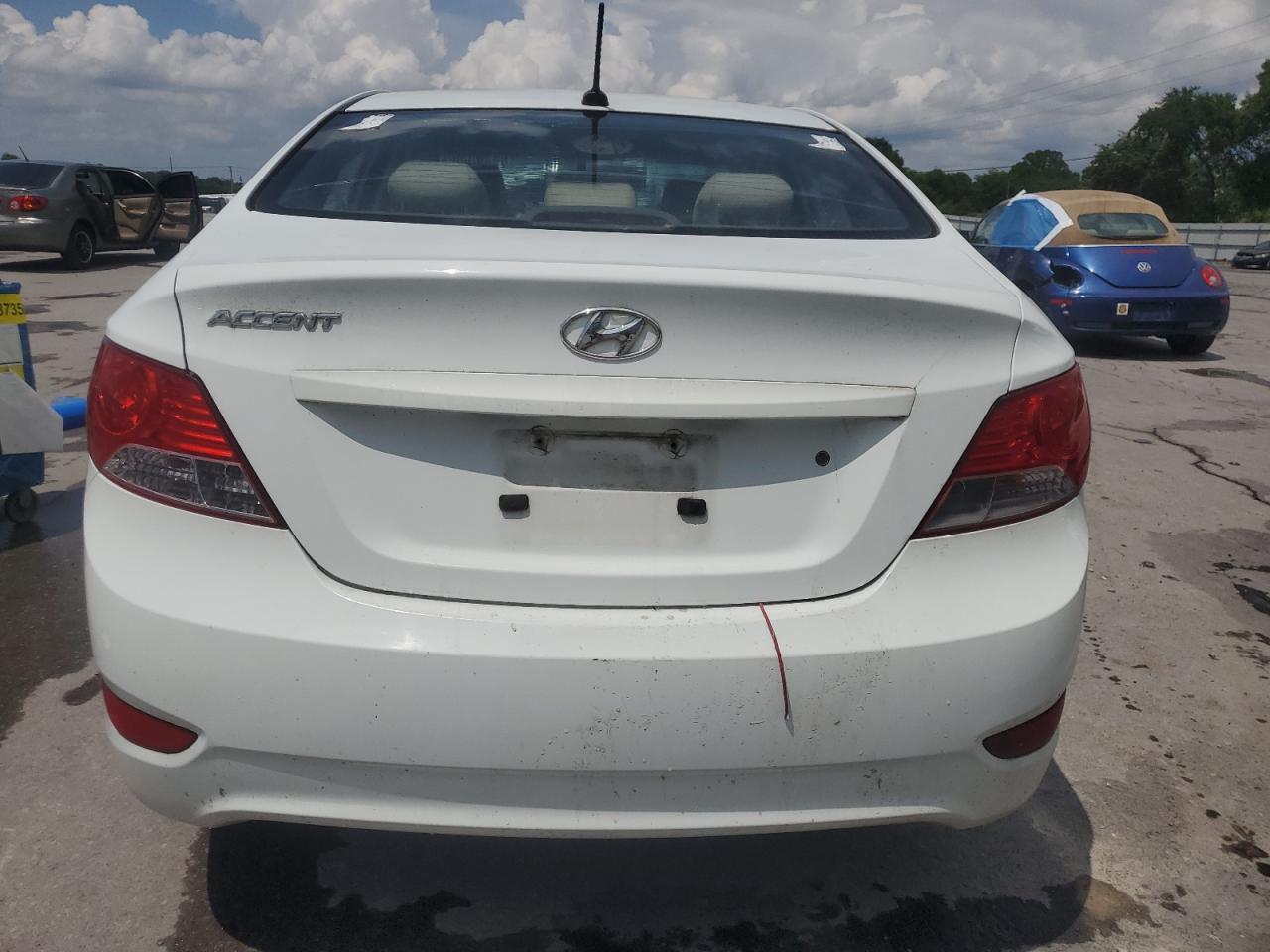 2012 Hyundai Accent Gls VIN: KMHCT4AE4CU253224 Lot: 62295585