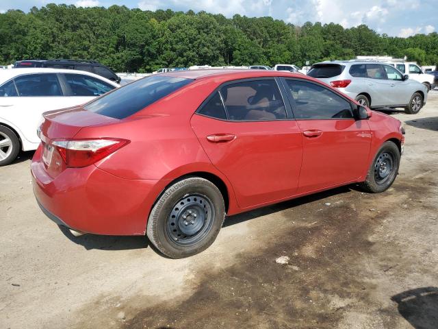  TOYOTA COROLLA 2016 Красный