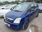 2009 VAUXHALL MERIVA LIF for sale at Copart WOLVERHAMPTON