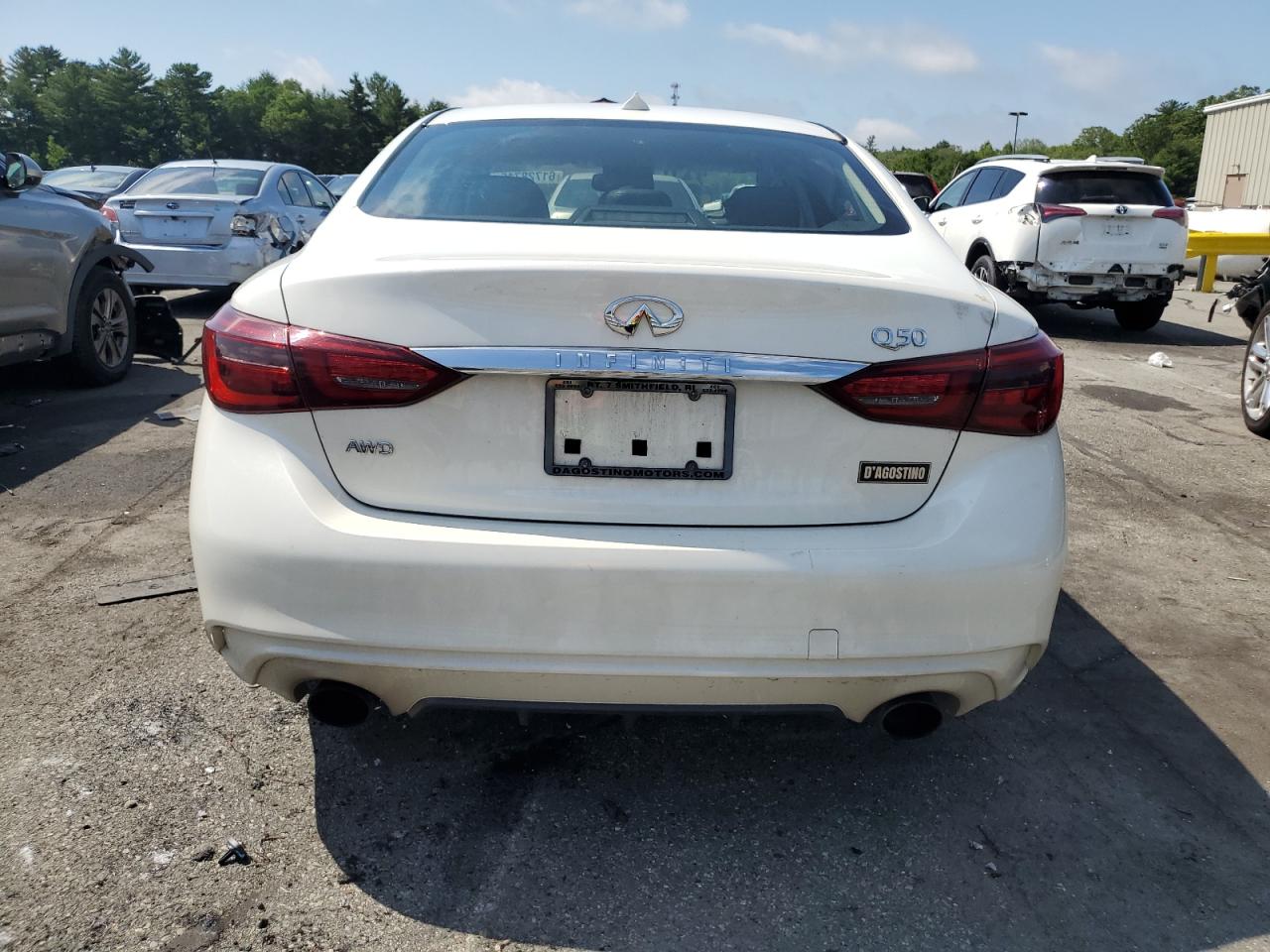2018 Infiniti Q50 Luxe VIN: JN1EV7AR9JM440230 Lot: 61728715