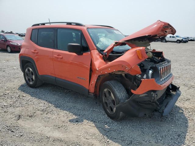  JEEP RENEGADE 2017 Оранжевый