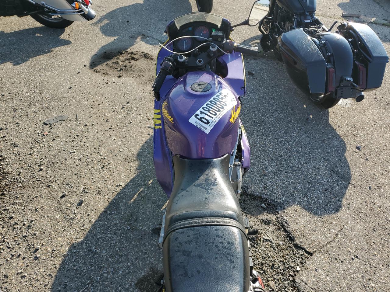 1987 Honda Cbr600 F VIN: JH2PC190XHM007516 Lot: 61808855