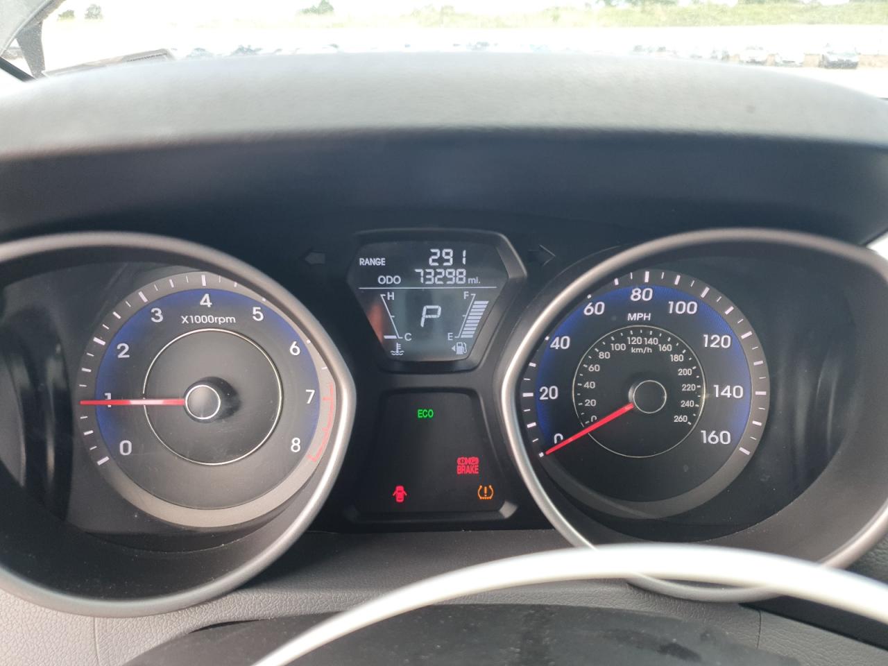 HYUNDAI ELANTRA 2013 VIN KMHDH4AE5DU685358 zdjęcie 9