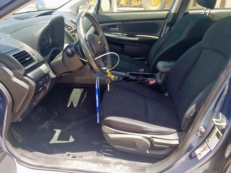  SUBARU IMPREZA 2015 Blue