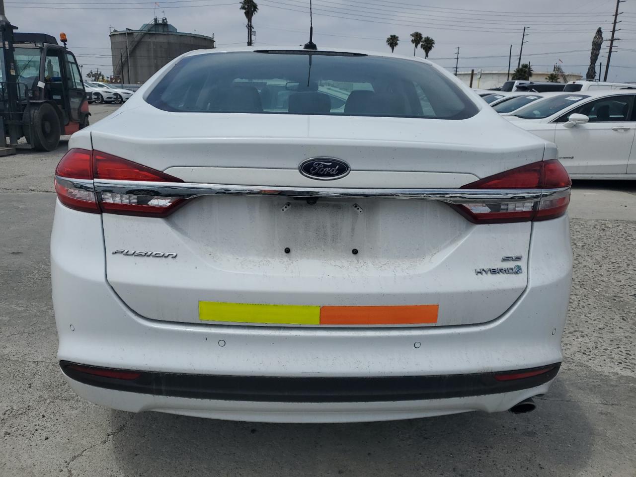 2018 Ford Fusion Se Hybrid VIN: 3FA6P0LU5JR278727 Lot: 54025495