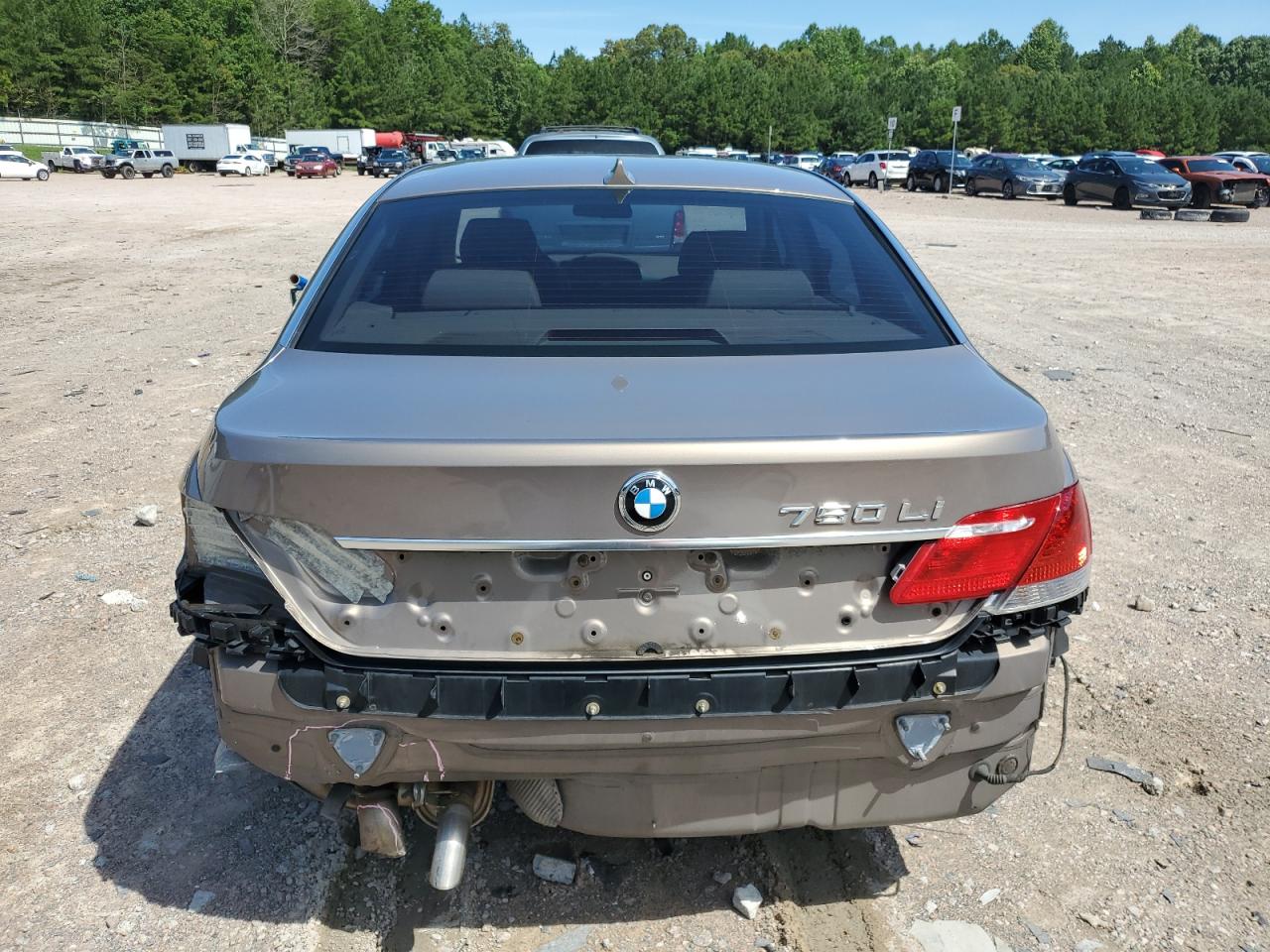 2006 BMW 750 Li VIN: WBAHN83516DT60242 Lot: 61361855