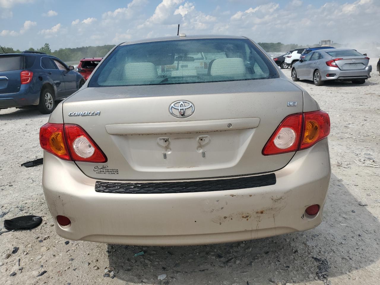 TOYOTA COROLLA 2009 VIN 2T1BU40E09C168577 фото 6