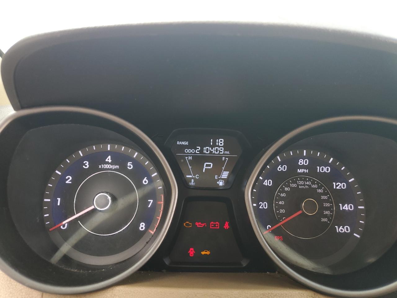 2013 Hyundai Elantra Gls VIN: 5NPDH4AE8DH190540 Lot: 60674695