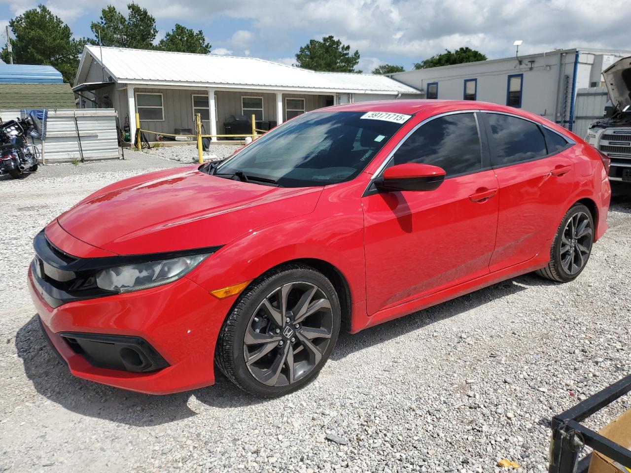 2019 Honda Civic Sport na sprzedaż w Prairie Grove, AR - Hail