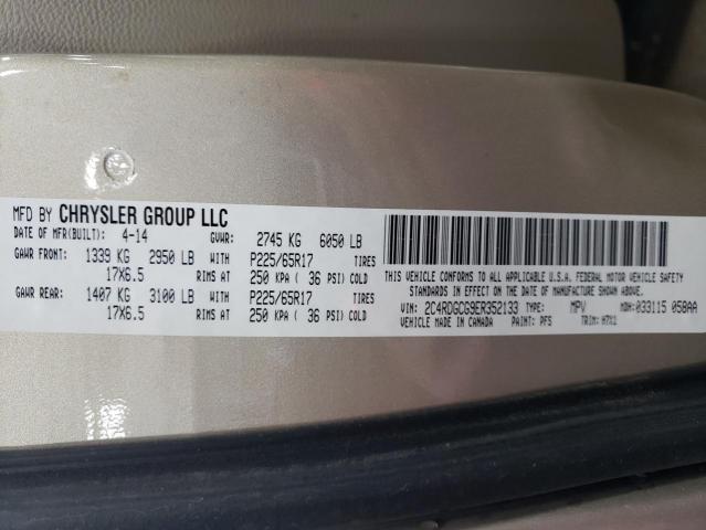 2014 DODGE GRAND CARAVAN SXT  