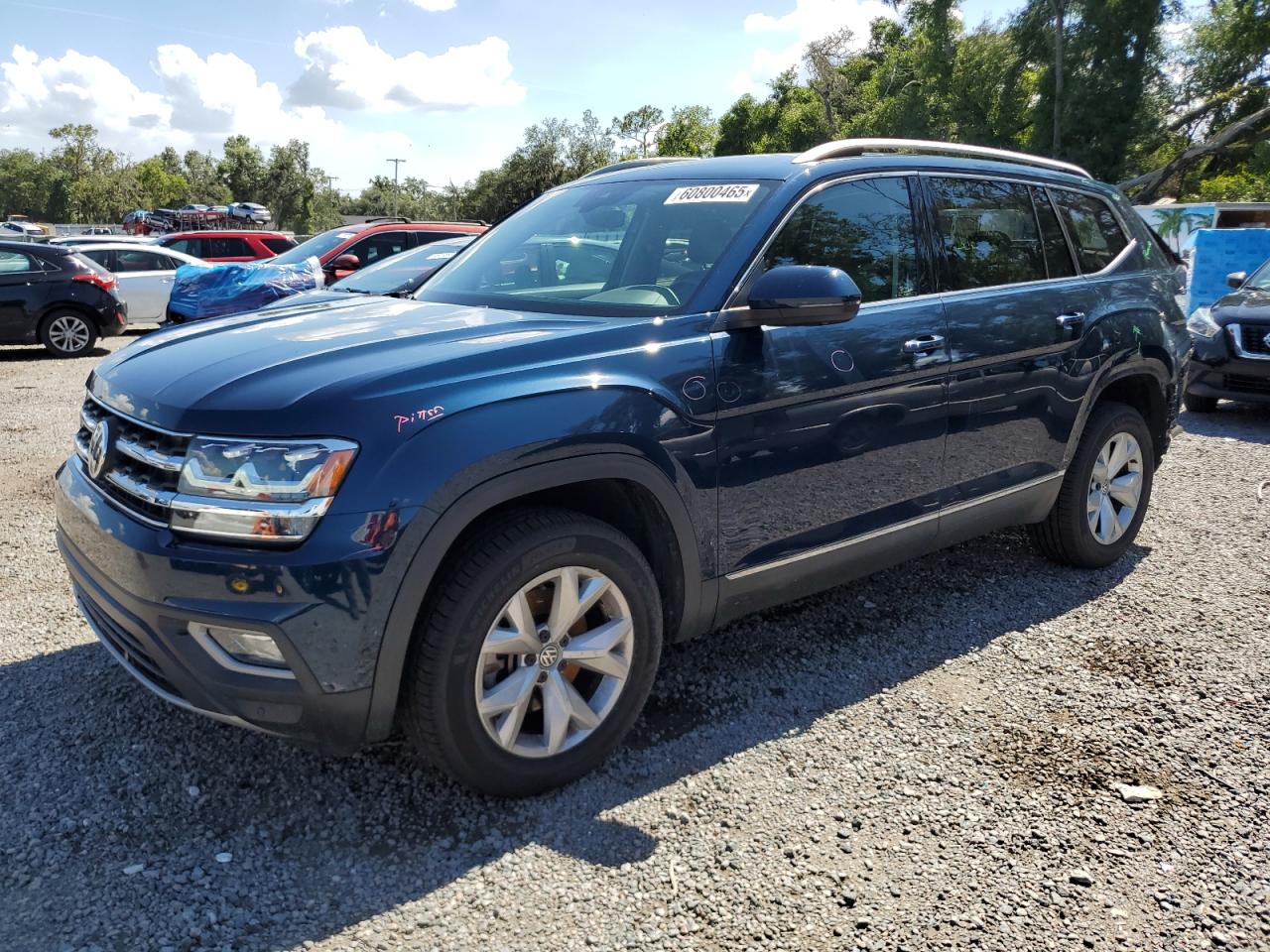 2018 Volkswagen Atlas Sel Premium for Sale in Riverview, FL - Rear End