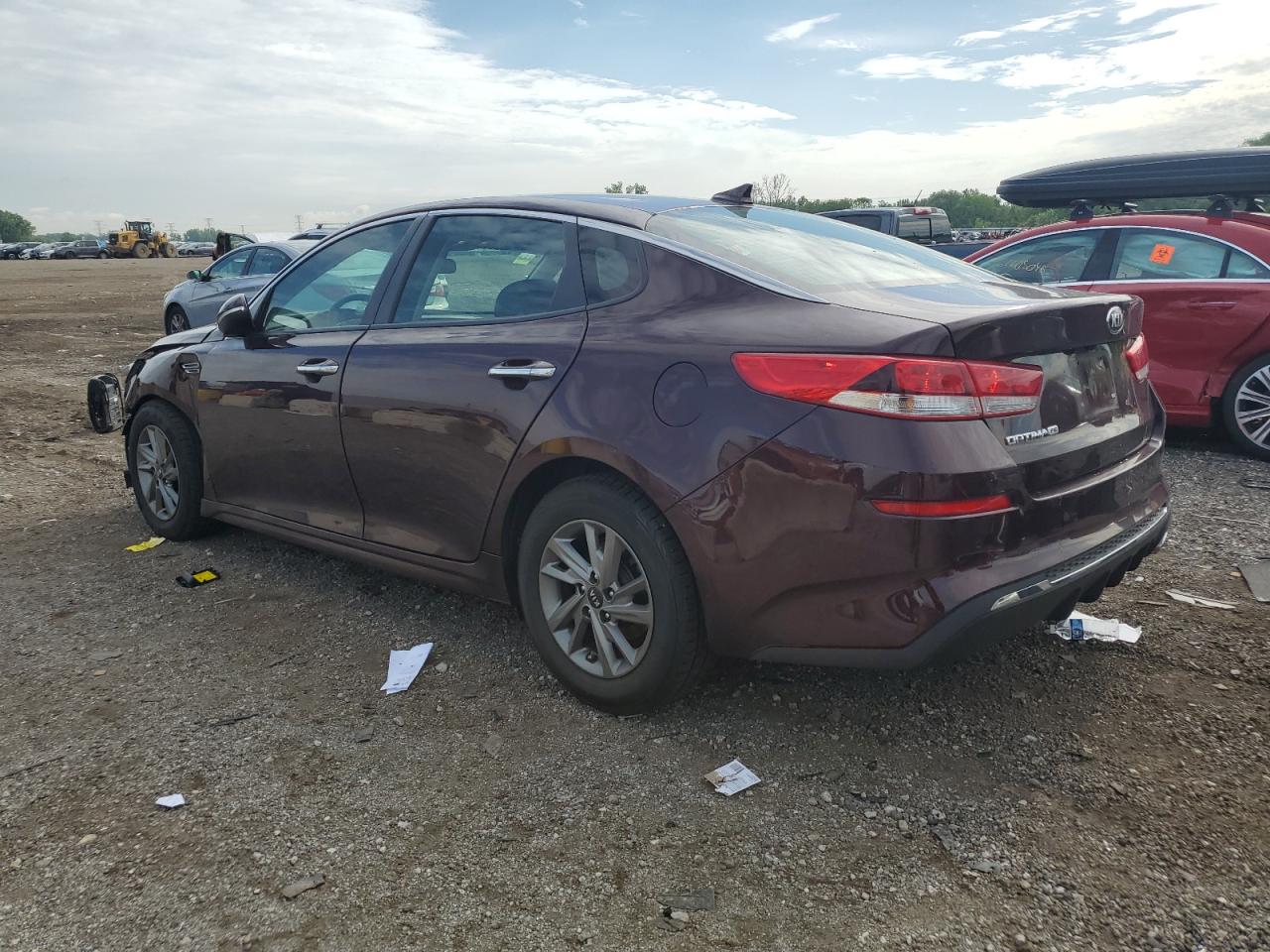 2019 Kia Optima Lx brown null gas 5XXGT4L30KG343119 photo #3