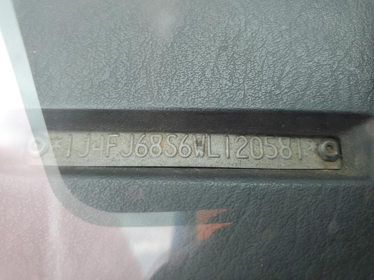 JEEP GRAND CHER 1998 VIN 1J4FJ68S6WL120581 photo 14