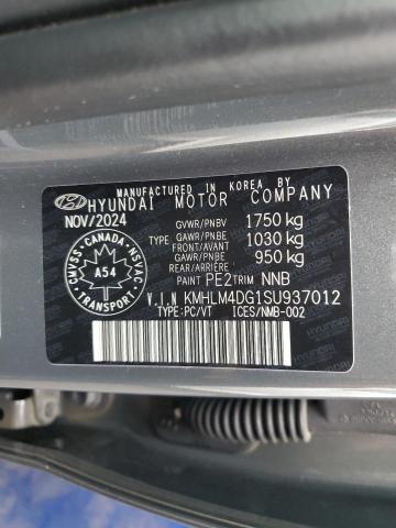 2025 HYUNDAI ELANTRA SEL SPORT  