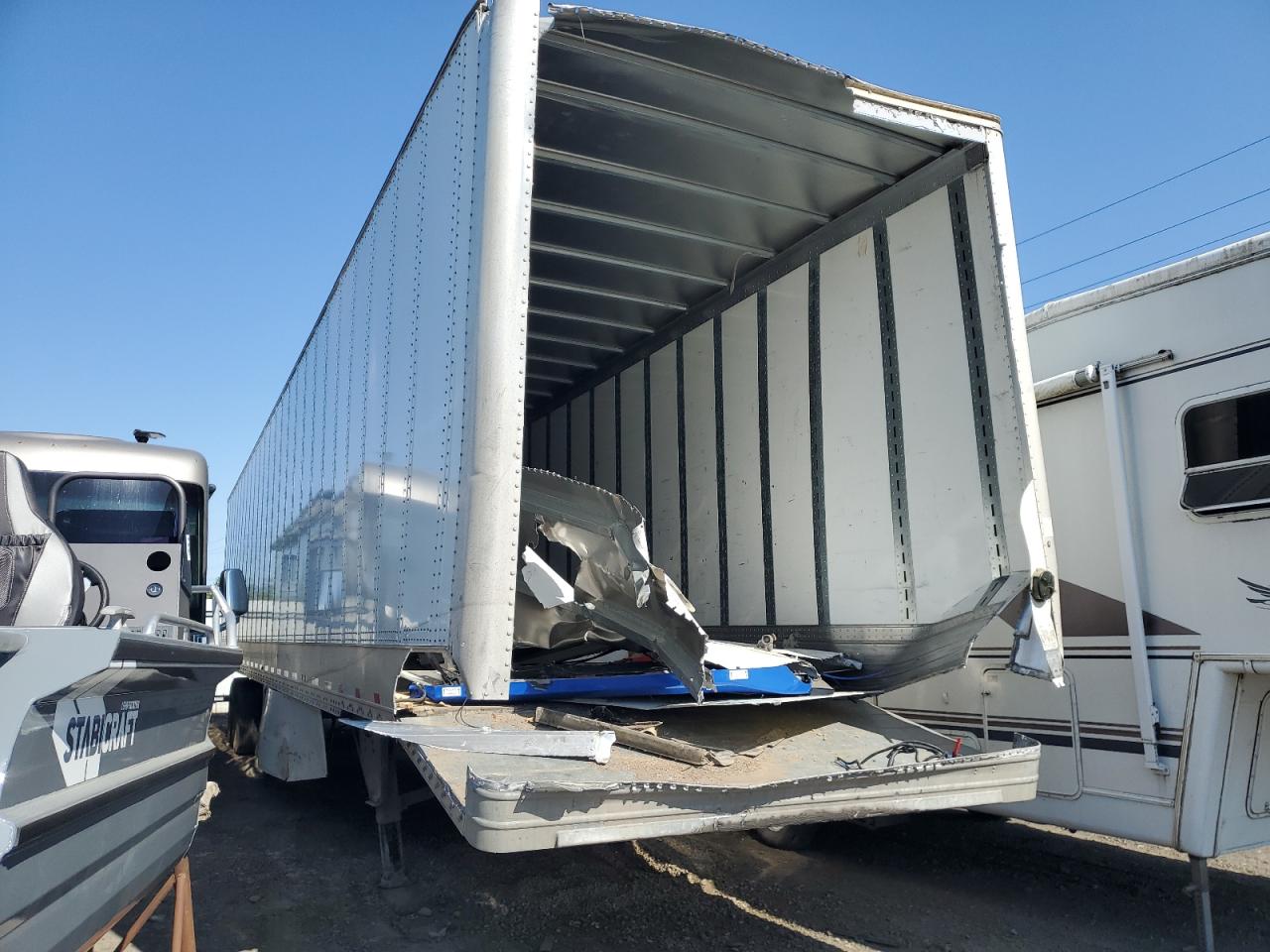 2020 Hyundai Translead Vc2530152-Ajs Dry Van Trailer na sprzedaż w Eugene, OR - Front End