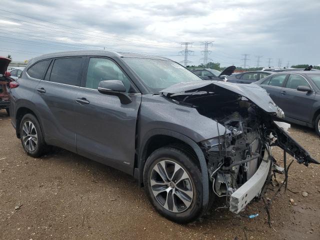  TOYOTA HIGHLANDER 2022 Серый