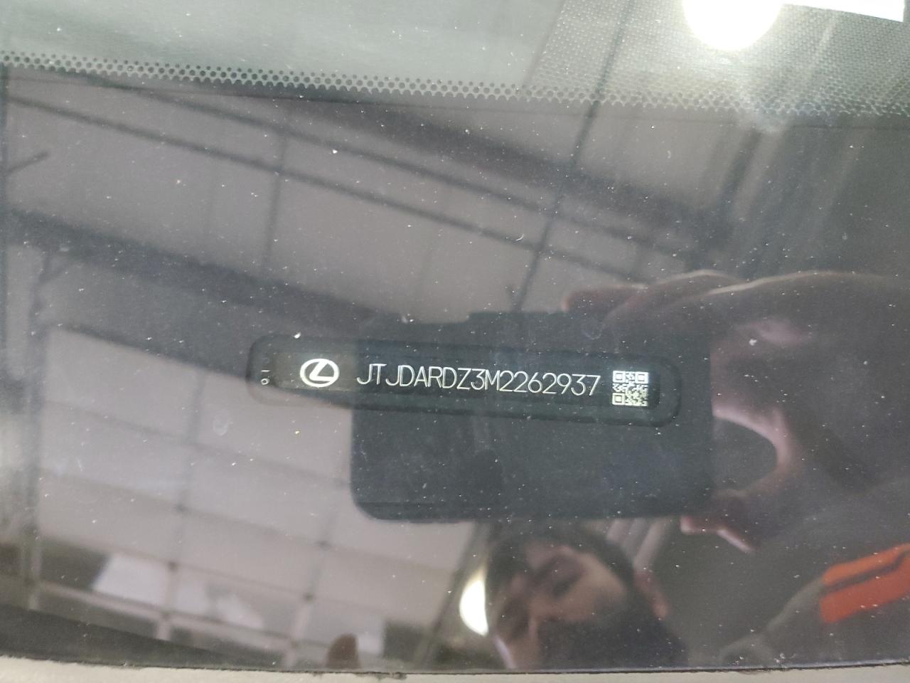 2021 Lexus Nx 300 Base VIN: JTJDARDZ3M2262937 Lot: 60058835