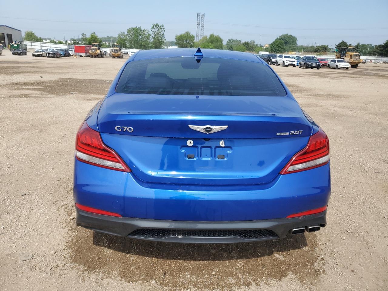 2019 Genesis G70 Advanced VIN: KMTG64LAXKU013473 Lot: 59853215