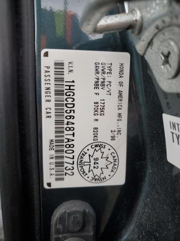 1996 HONDA ACCORD LX