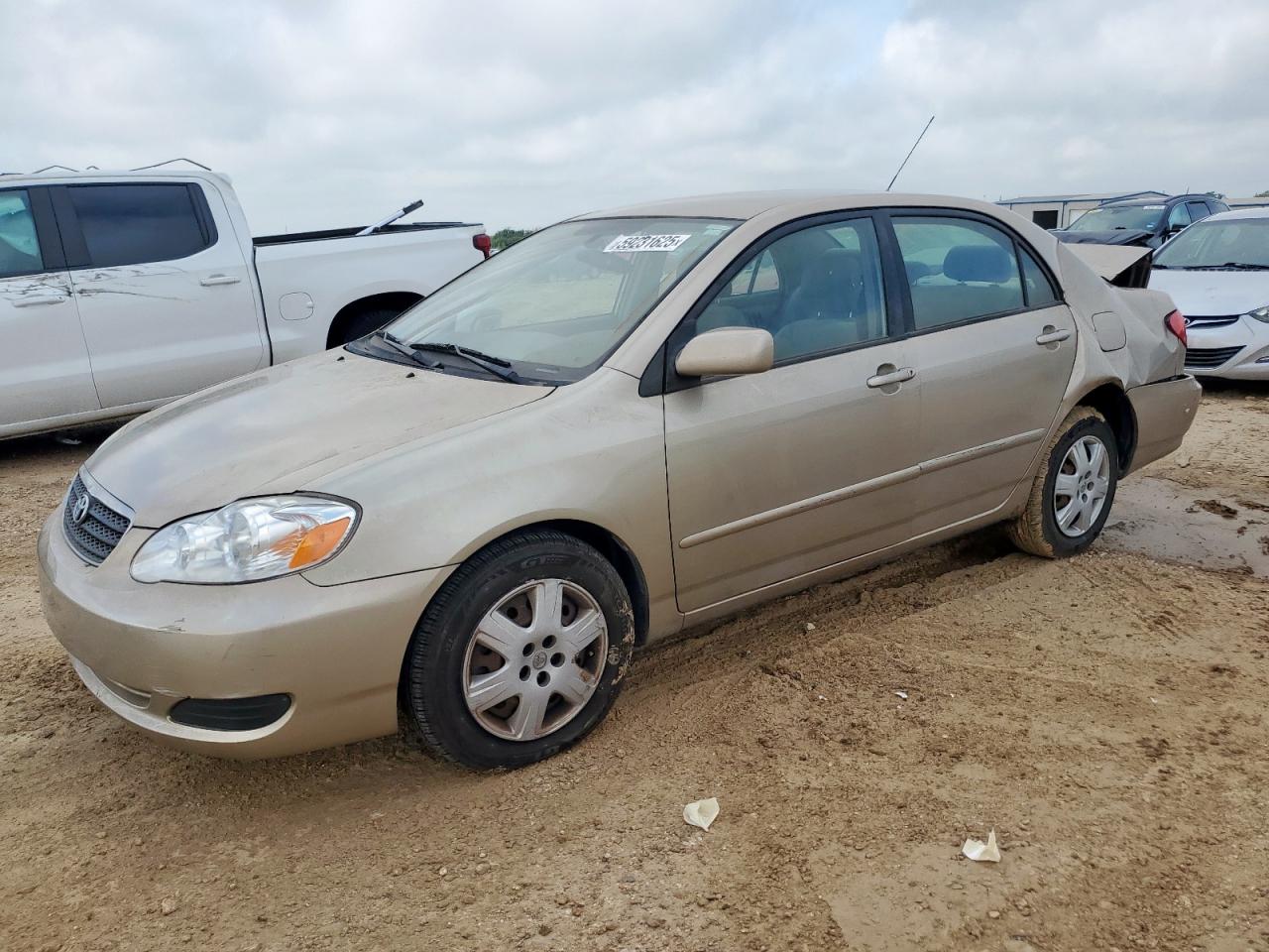 2007 Toyota Corolla Ce en Venta en San Antonio, TX - Rear End