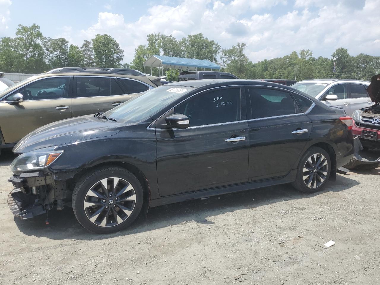 2017 Nissan Sentra Sr Turbo zu verkaufen in Spartanburg, SC - Frame Damage