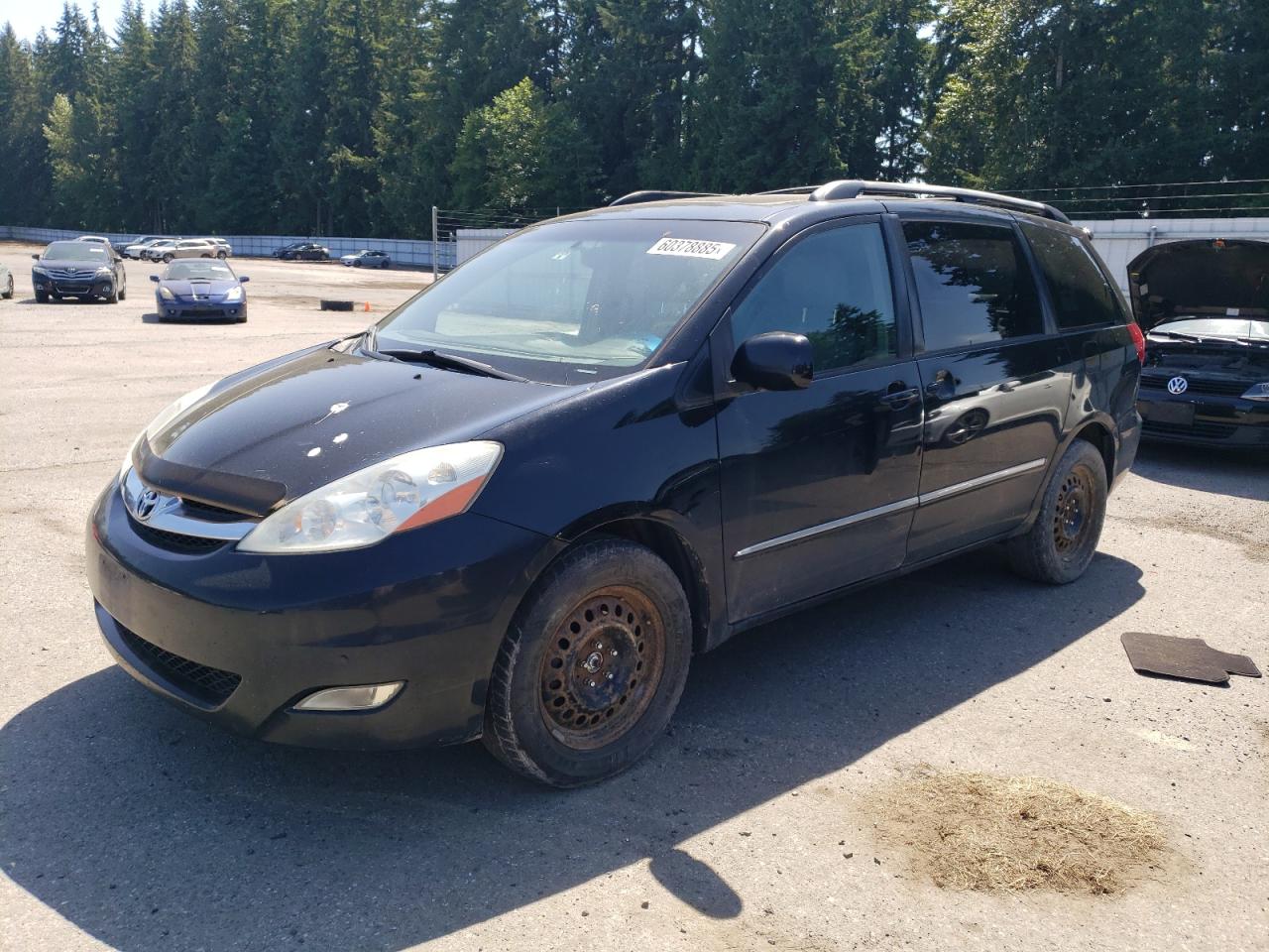 2009 Toyota Sienna Xle de vânzare în Arlington, WA - Side