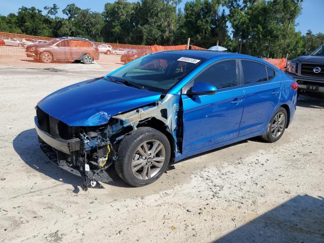  HYUNDAI ELANTRA 2018 Blue