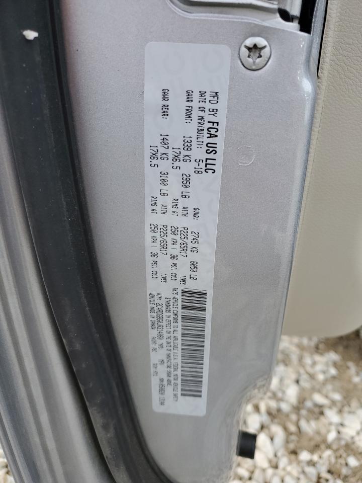 2018 Dodge Grand Caravan Se VIN: 2C4RDGBG0JR314060 Lot: 60837405