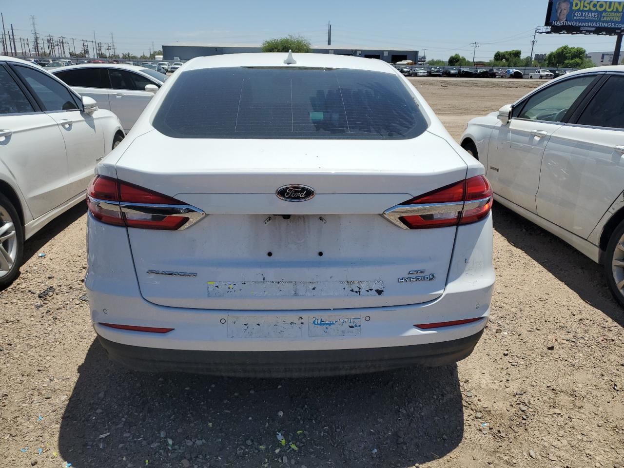 2019 Ford Fusion Se VIN: 3FA6P0LU8KR124899 Lot: 58999355