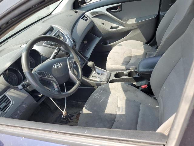  HYUNDAI ELANTRA 2013 Blue