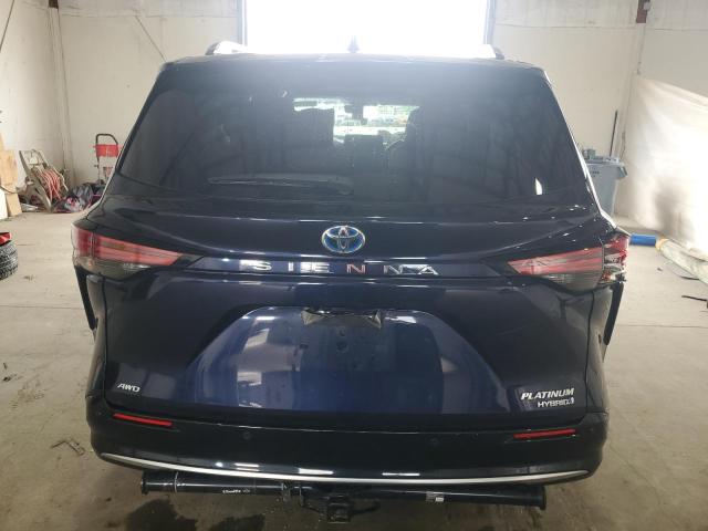 TOYOTA SIENNA 2022 Granatowy