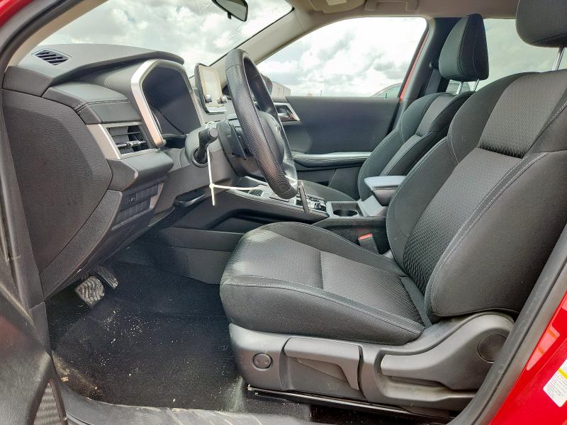  MITSUBISHI OUTLANDER 2022 Czerwony