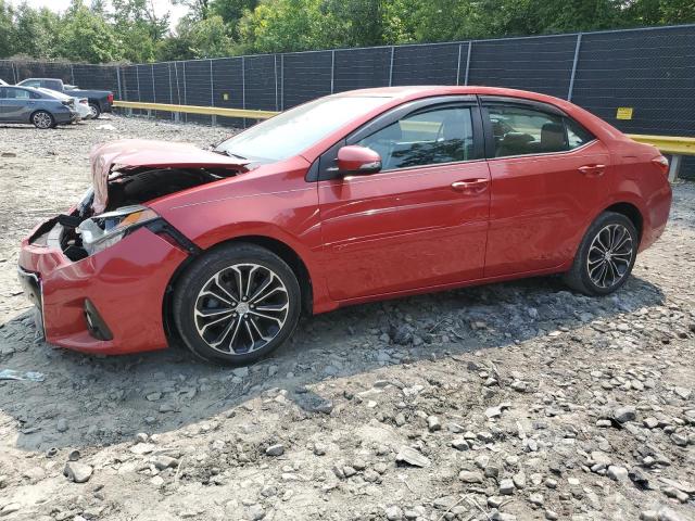  TOYOTA COROLLA 2014 Червоний