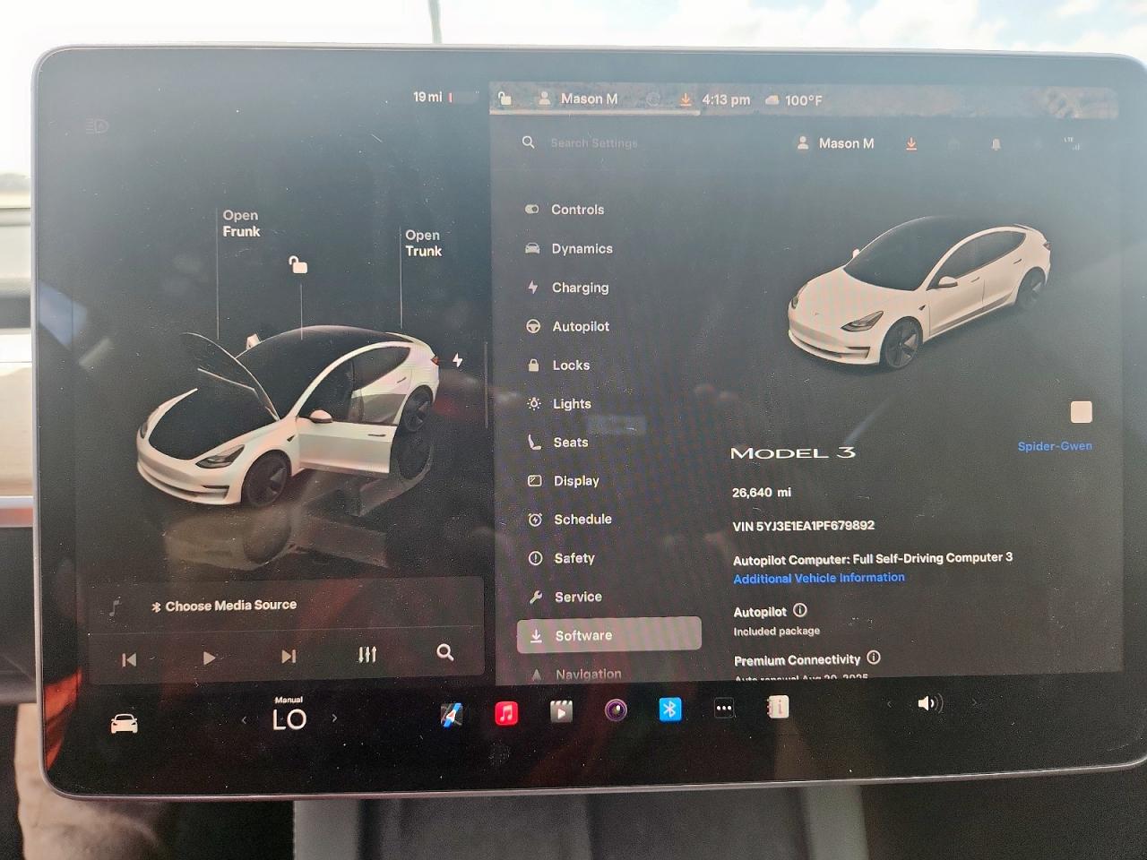 2023 Tesla Model 3 VIN: 5YJ3E1EA1PF679892 Lot: 63107875