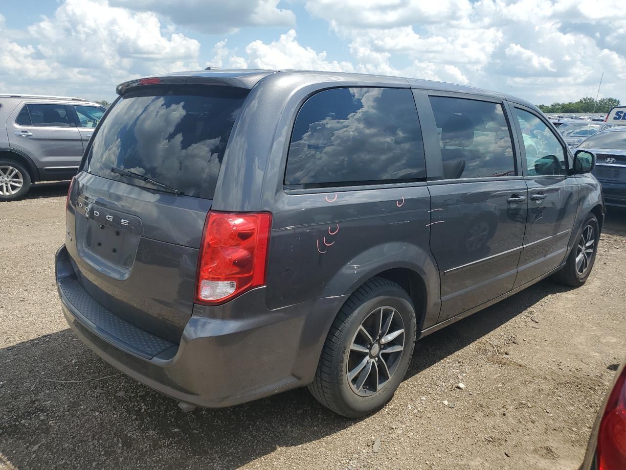 DODGE CARAVAN 2017 VIN 2C4RDGBG2HR849921 zdjęcie 3